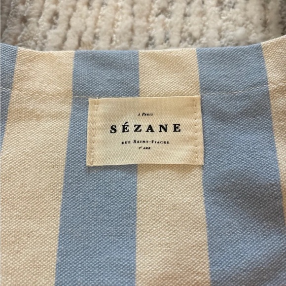 Sezane Bonjour Los Angeles Tote Bag - Picture 2 of 4